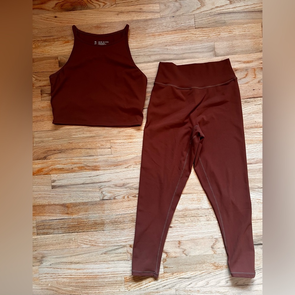 P'tula Sierra Leggings 23” and Brami set